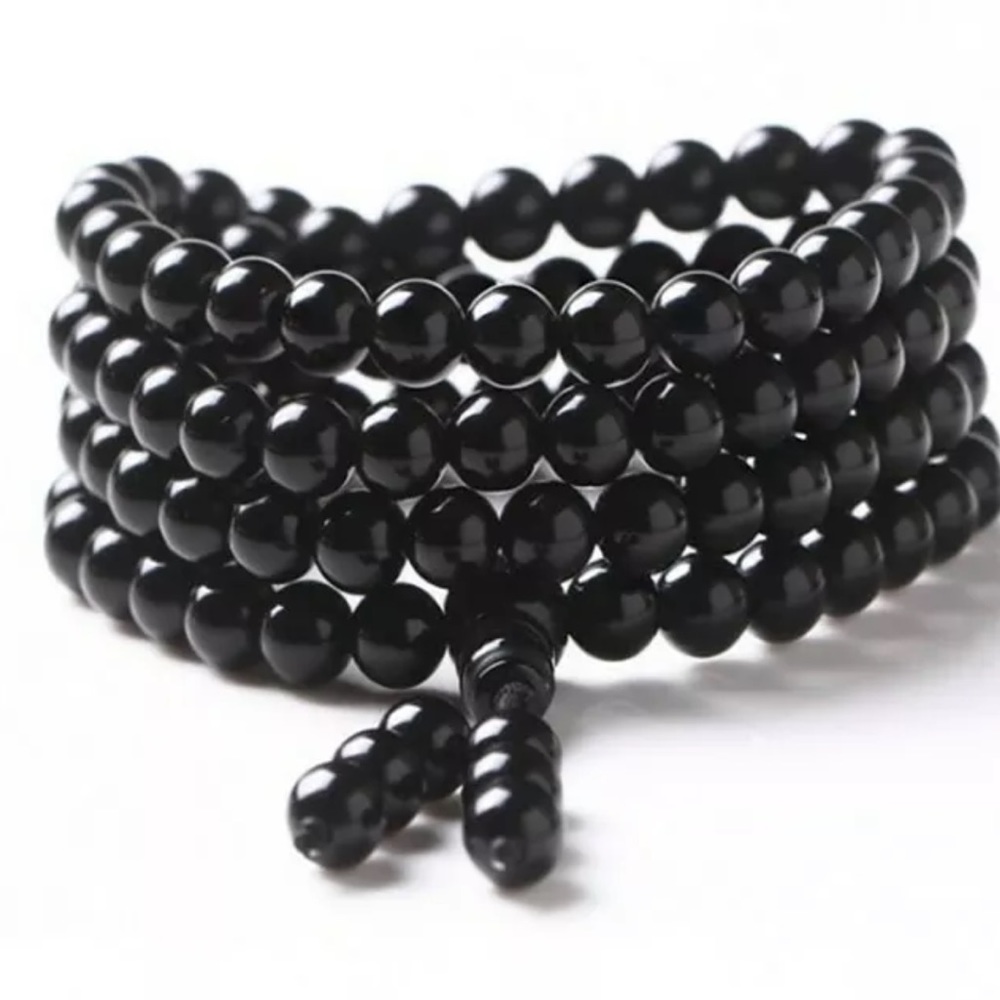 108 Onyx Meditation Mala necklace/bracelet - Picture 3 of 3